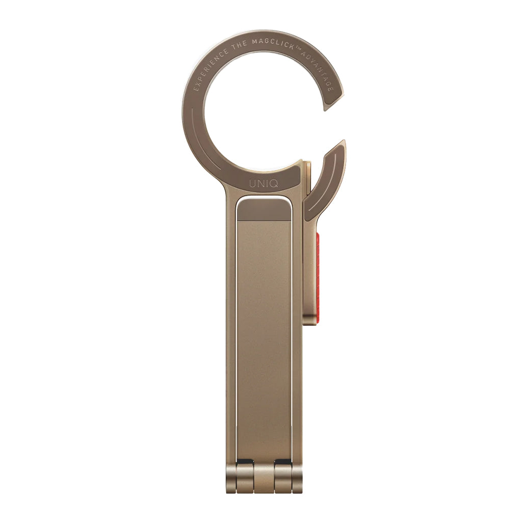 A Photo Of Uniq Arcus Aluminium Magnetic Carabiner Phone Tripod with MagClick Attachment