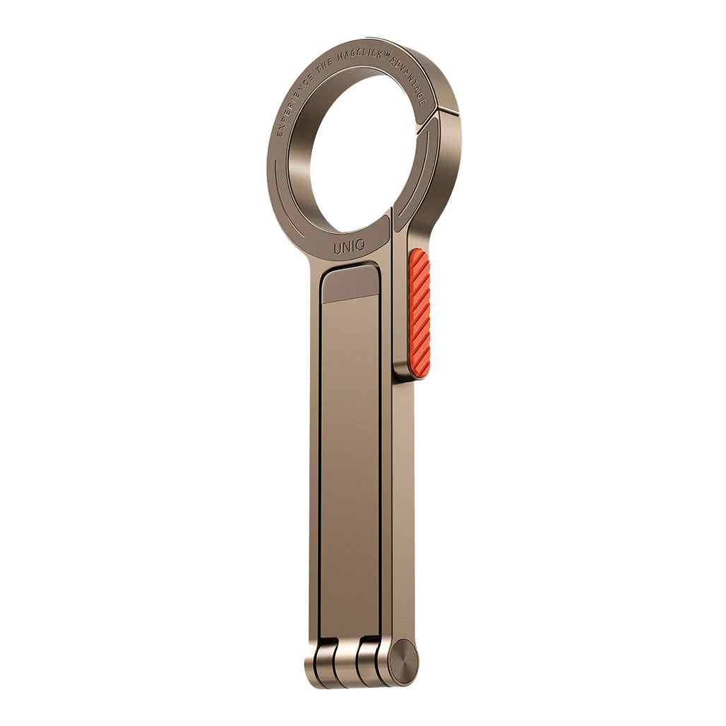 A Photo Of Uniq Arcus Aluminium Magnetic Carabiner Phone Tripod with MagClick Attachment