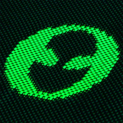 A Photo Of Pitaka Aries Collaborative Luminous Case - Alien Tactile Woven Case for iPhone 16 Pro Max