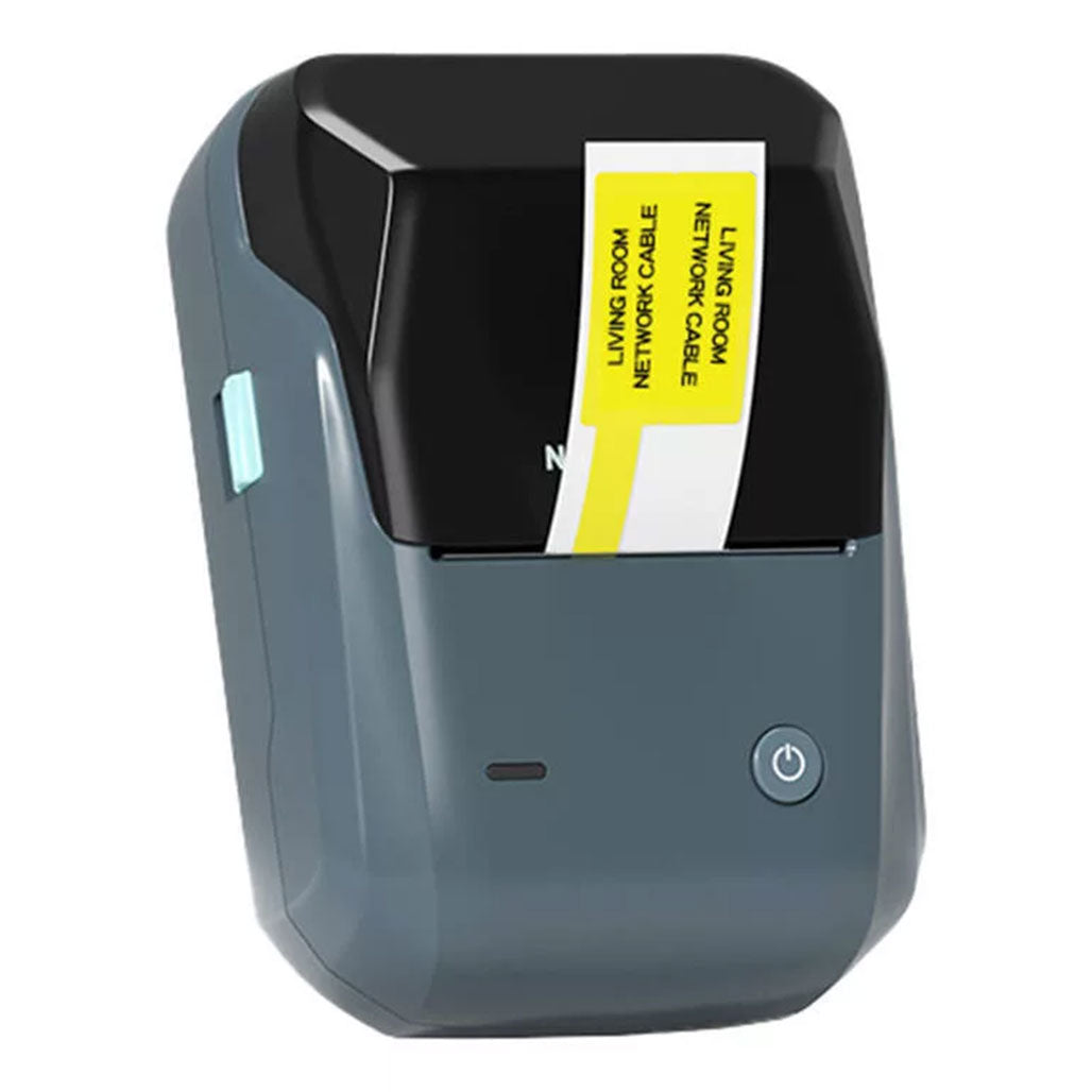 A Photo Of NIIMBOT B1 Inkless Label Maker - Professional Label Creation Made Simple - Lake Blue