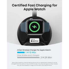 A Photo Of Anker MagGo 3-in-1 Wireless Charging Station with 15W MagSafe - B25M4G11