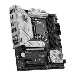 A Photo Of MSI MAG B760M Mortar WiFi Motherboard - Model 911-7E01-039 | High-Performance mATX with DDR5 and PCIe 5.0