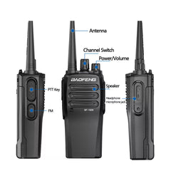 A Photo Of BAOFENG 1909 UHF Ham Radio Handheld Walkie Talkie