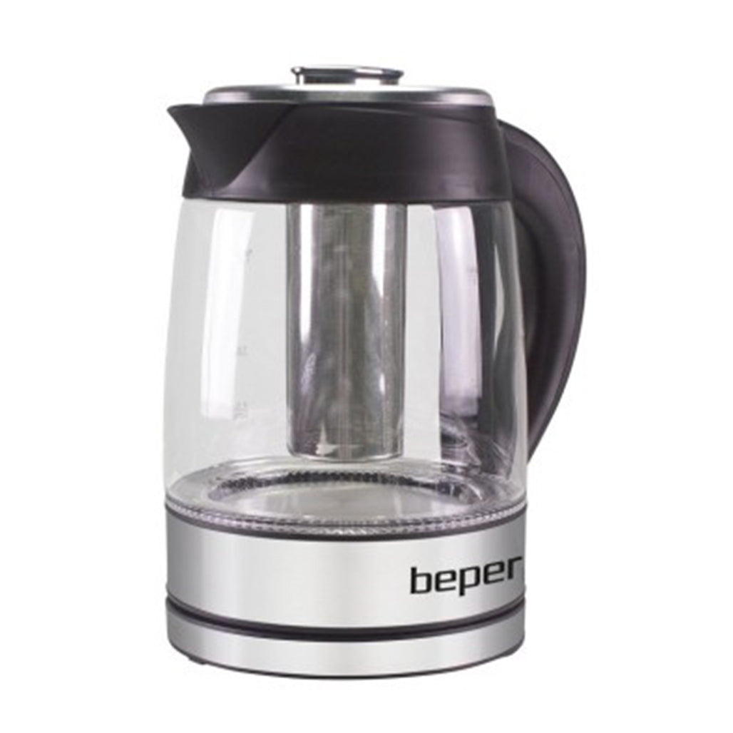 A Photo Of Beper Electric Glass Kettle 1.8L 2200W – BB.103