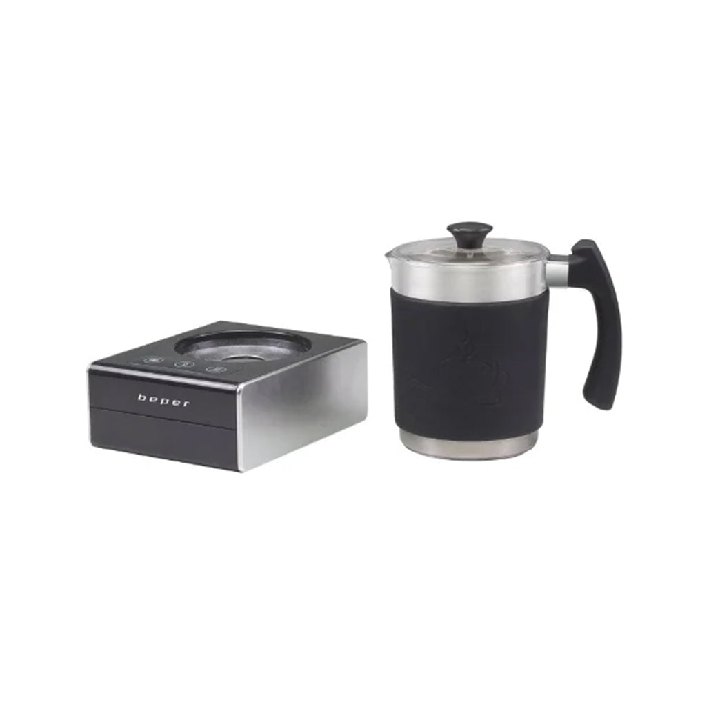 A Photo Of Beper Electric Milk Frother 500ml -3 Heating Levels- BB.200