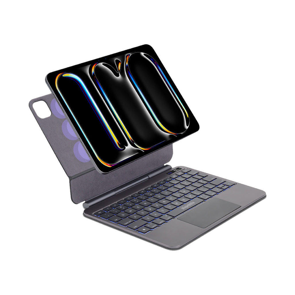 A Photo Of BluPebble Magic Folio Keyboard with Trackpad for iPad Pro 13