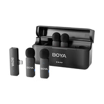 BOYA BY-V4U 4-Channel Wireless Microphone System
