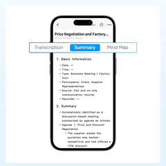 A Photo Of BOYA Notra AI Voice Recorder – Smart Transcription Device with ChatGPT & Gemini AI