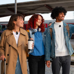 A Photo Of BOYALINK 3 AI Wireless Microphone