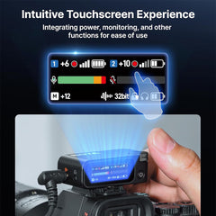 A Photo Of BOYA BOYAMIC 2 Wireless Lavalier Microphone with AI Noise Cancellation