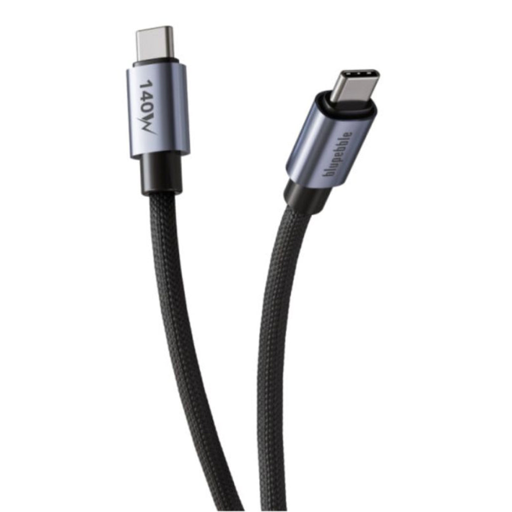 A Photo Of Blupebble PowerFlow PD 140W USB-C to USB-C Fast Charging - 3m
