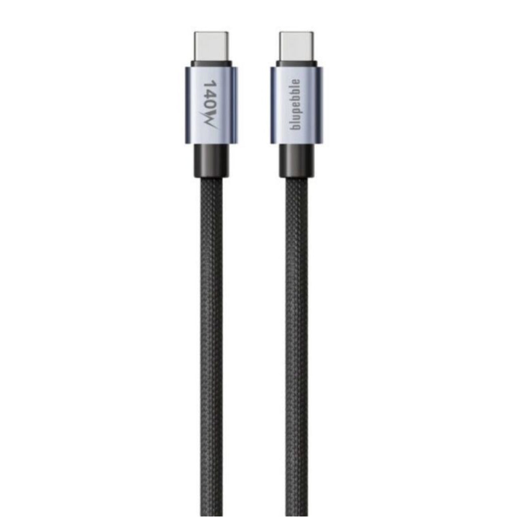 A Photo Of Blupebble PowerFlow PD 140W USB-C to USB-C Fast Charging - 3m