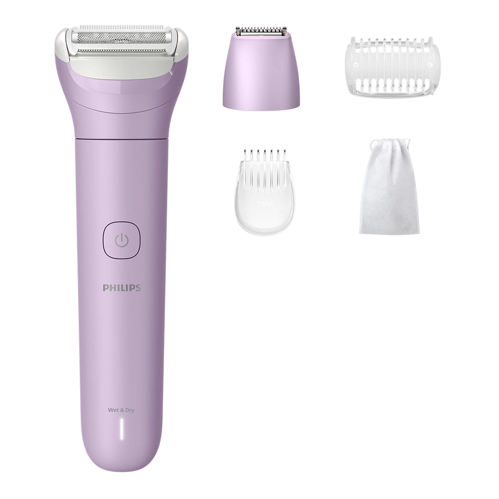 A Photo Of Philips Lady Shaver Series 6000 Cordless shaver, Wet & Dry - BRL138/00