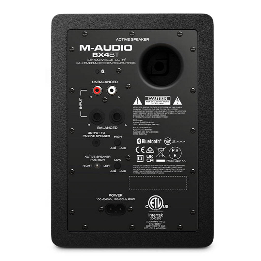 A Photo Of M-Audio BX4 BT - Bluetooth® Studio Monitors