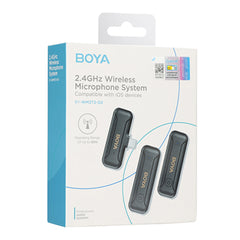 A Photo Of Boya BY-WM3T2-U2 - 2.4GHz Dual-Channel Wireless Microphone System or USB-C Devices
