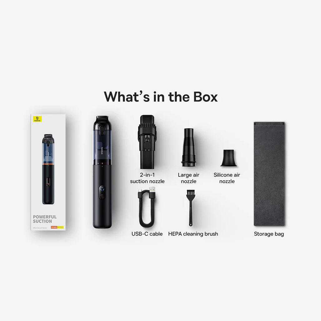 A Photo Of Baseus A5 Car Vacuum Cleaner