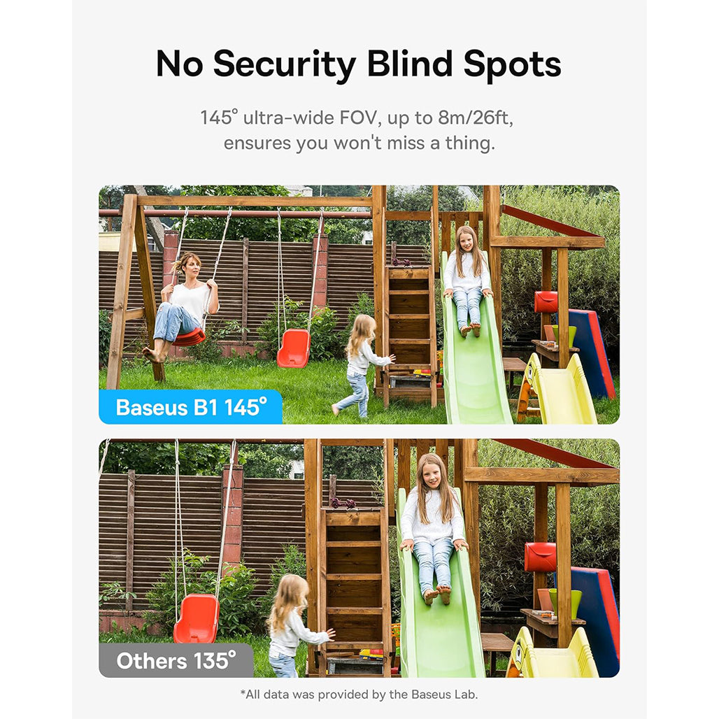 A Photo Of Baseus B1 - Wireless Outdoor Security Camera