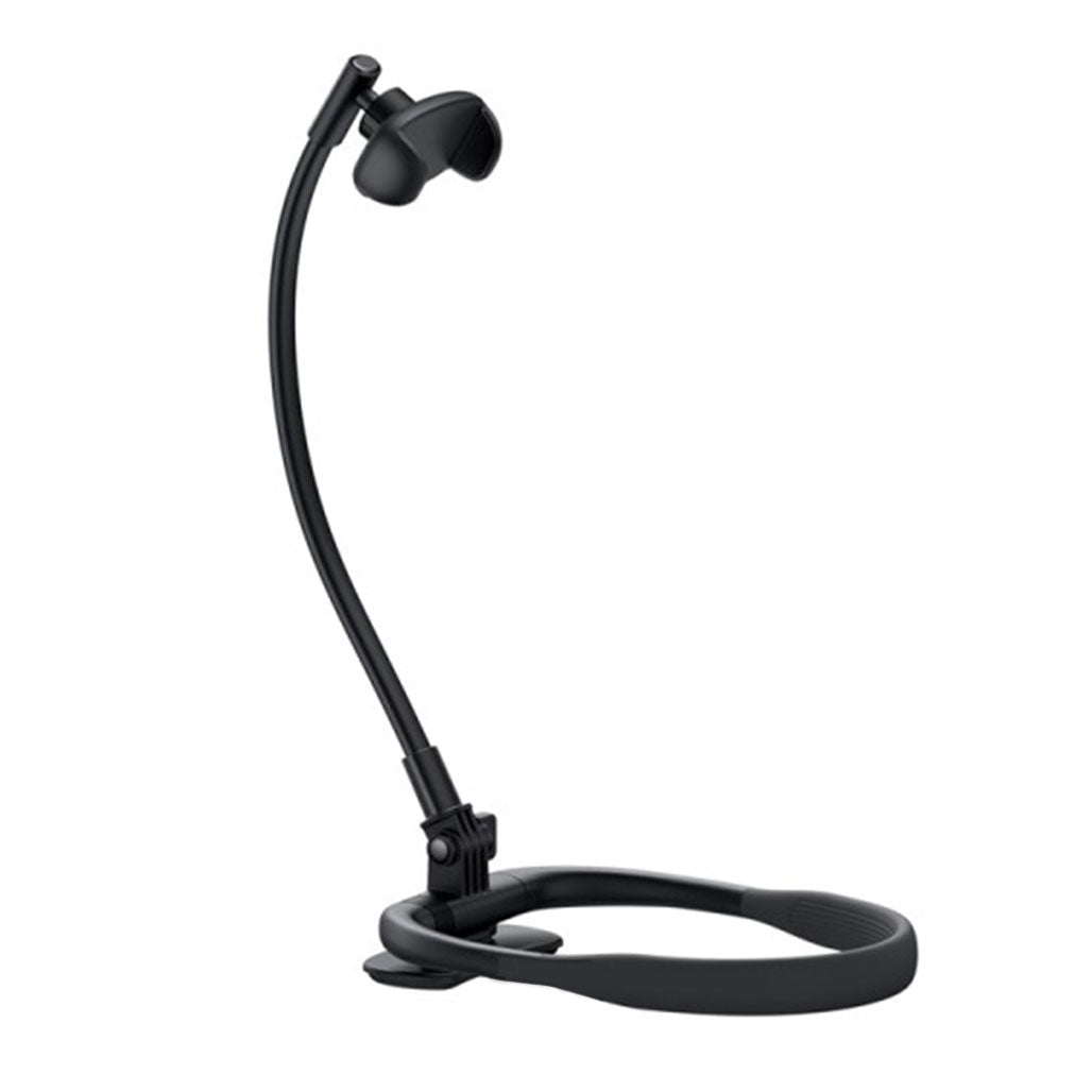A Photo Of Baseus ComfortJoy Series Universal Neck Mount & Phone Stand - Black