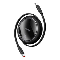 Baseus Free2Draw Mini Retractable Charging Cable Type-C to Type-C 100W - Black
