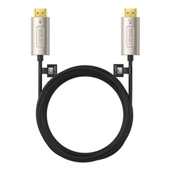 A Photo Of Baseus High Definition Series 10M Optical Fiber HDMI to HDMI Cable - 4K@60Hz, Black