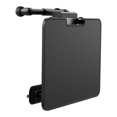 A Photo Of Baseus MagPro II Versatile Car Mount - Foldable Laptop Desk with 360° Rotatable Phone Holder, Adjustable Height, Easy Installation for Backseat Headrest, Black