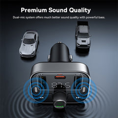 A Photo Of Baseus S-09 Pro Car FM Transmitter & Bluetooth Car Charger 18W