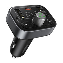 Baseus S-09 Pro Car FM Transmitter & Bluetooth Car Charger 18W