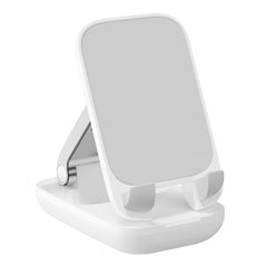 A Photo Of Baseus Seashell Series Folding Phone Stand Cluster - Adjustable with Mirror Panel