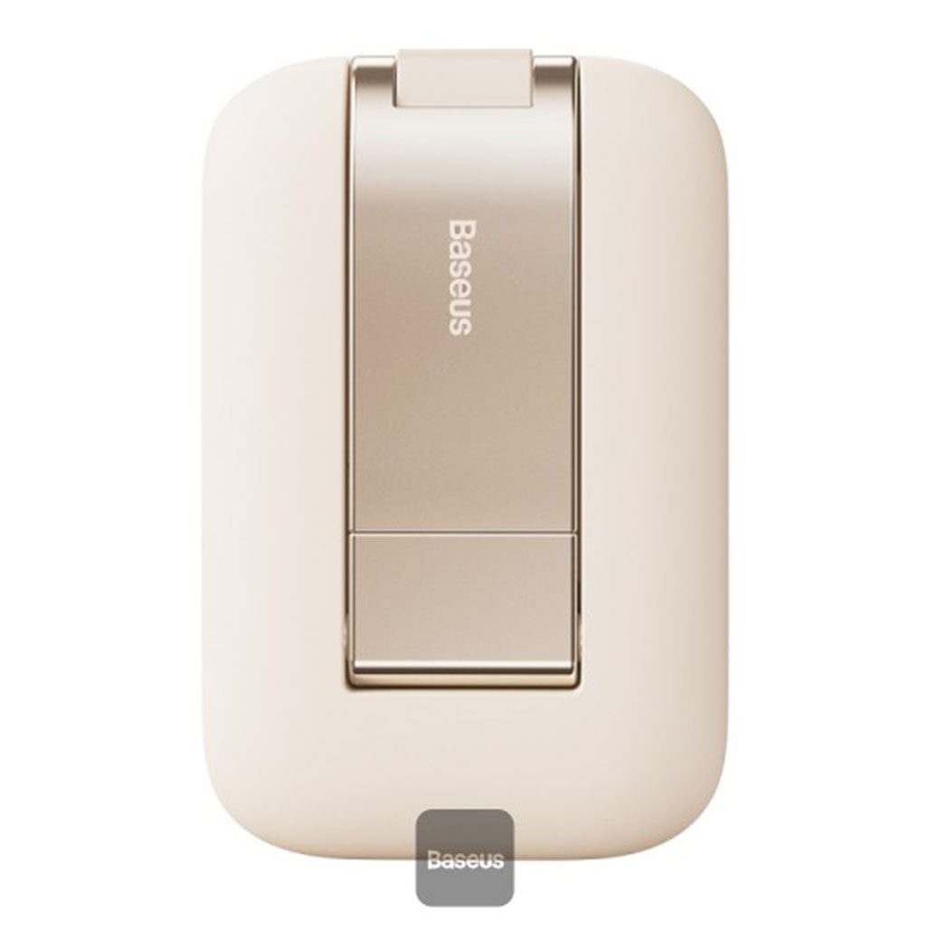 A Photo Of Baseus Seashell Series Folding Phone Stand Cluster - Adjustable with Mirror Panel