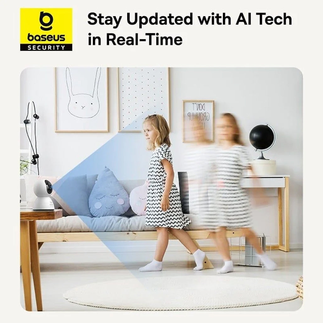 A Photo Of Baseus Security P1 - Indoor Camera 3K – 8X Zoom