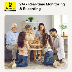 A Photo Of Baseus Security P1 Pro - Indoor Camera 3K – White