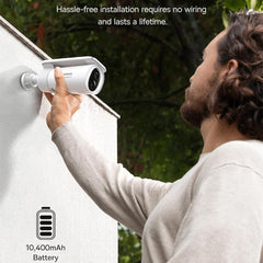 A Photo Of Baseus Security S1 - Outdoor Camera 2K – Solar-Powered