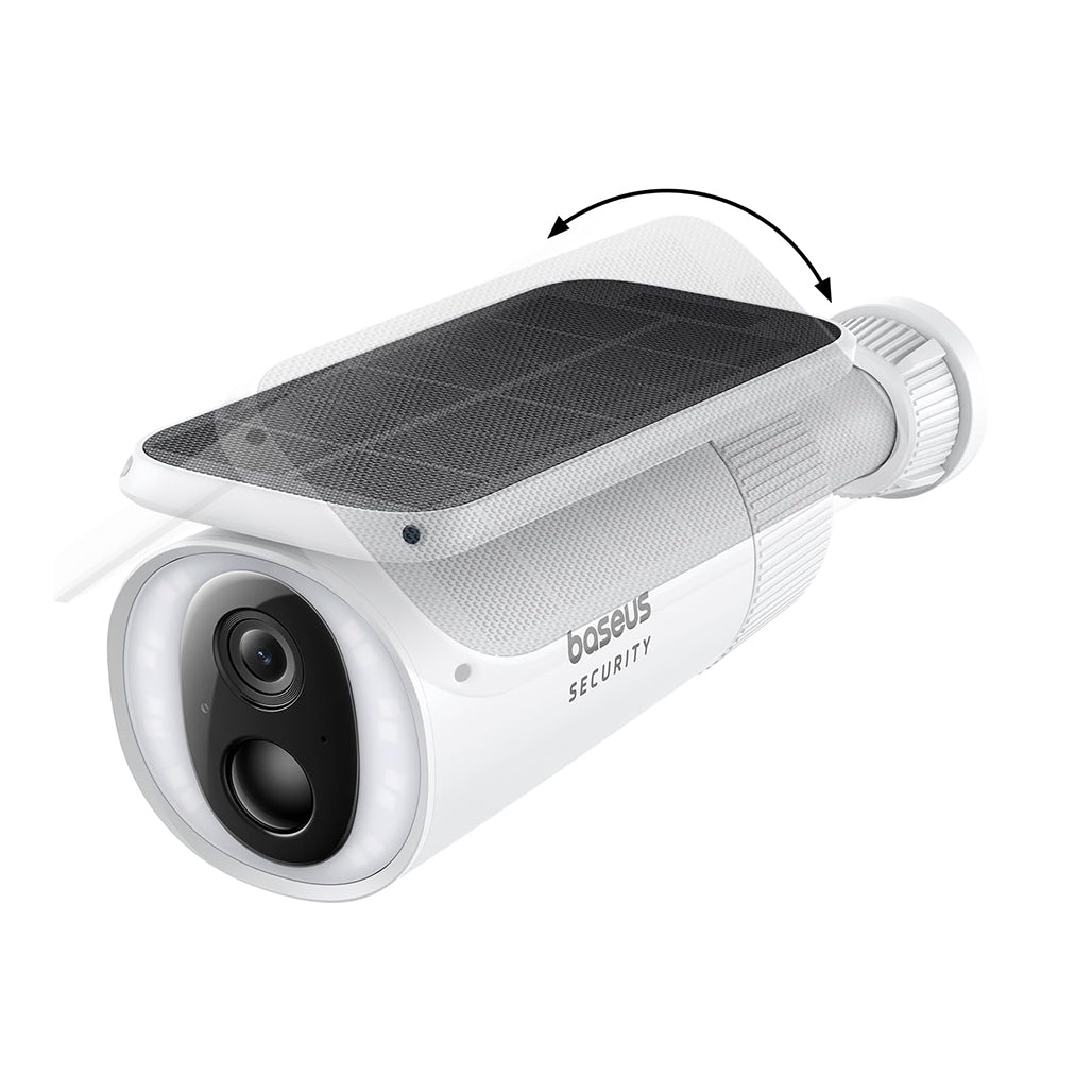 A Photo Of Baseus Security S1 - Outdoor Camera 2K – Solar-Powered