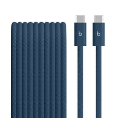A Photo Of Beats 240W USB-C to USB-C Braided Cable (10 ft - 3m)