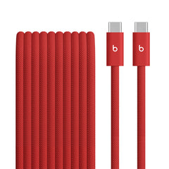 A Photo Of Beats 240W USB-C to USB-C Braided Cable (10 ft - 3m)