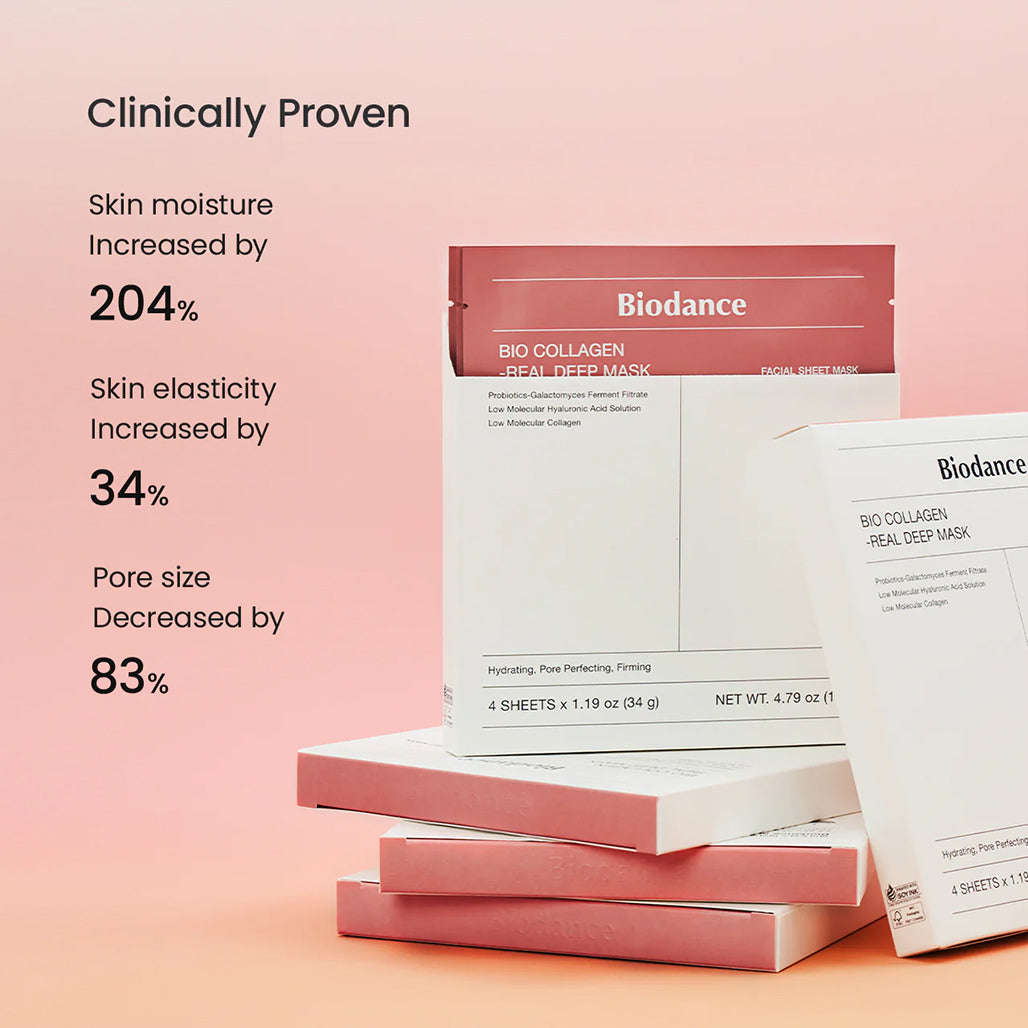 A Photo Of Biodance Bio-Collagen Real Deep Mask - 4 Sheets
