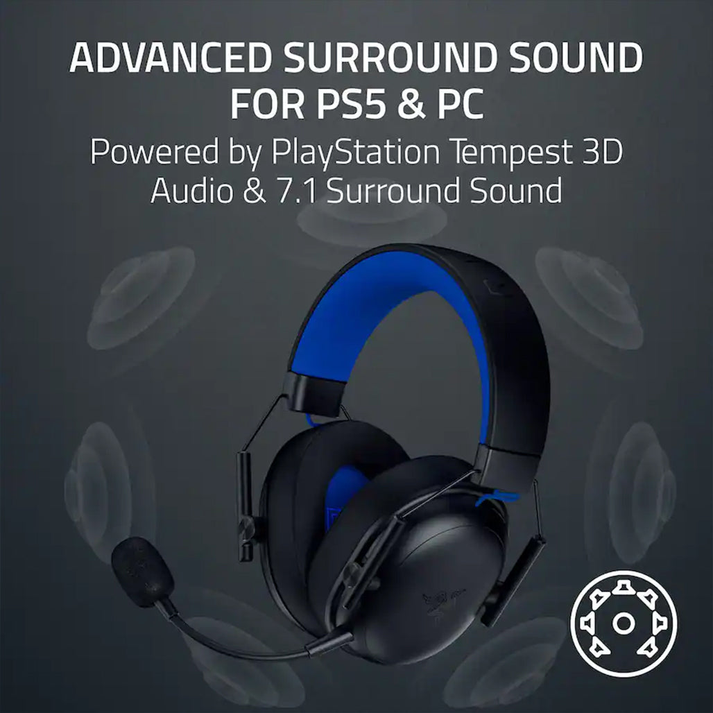 A Photo Of Razer BlackShark V3 X HyperSpeed Wireless Esports Headset for PS5 & PC