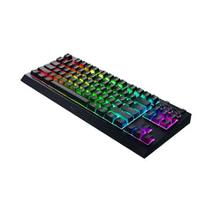 A Photo Of Razer BlackWidow V4 - Tenkeyless HyperSpeed Wireless Mechanical Gaming Keyboard