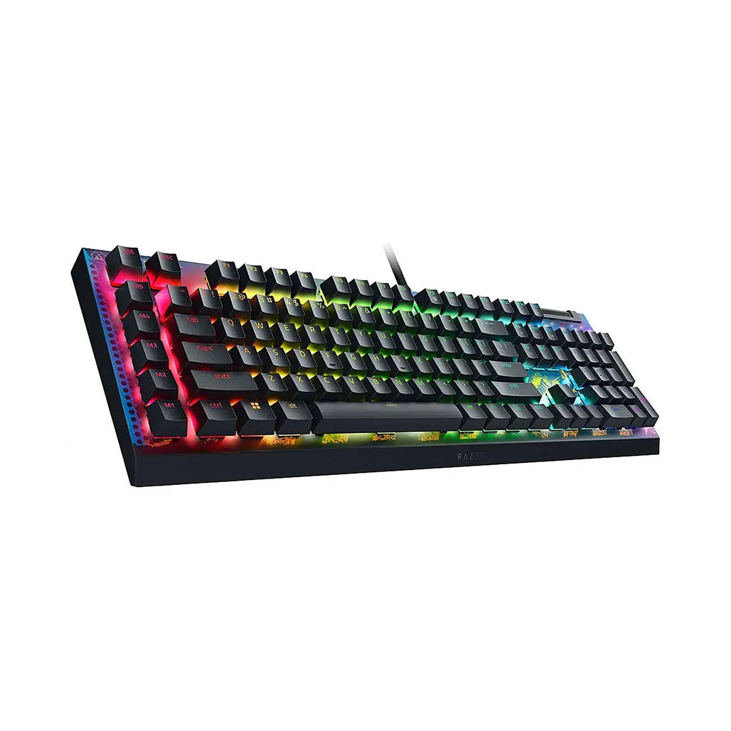 A Photo Of Razer BlackWidow V4 X Fortnite Edition Keyboard - Yellow Switch