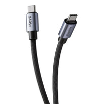 Blupebble PowerFlow 240W USB-C to USB-C Braided Fast Charging Cable