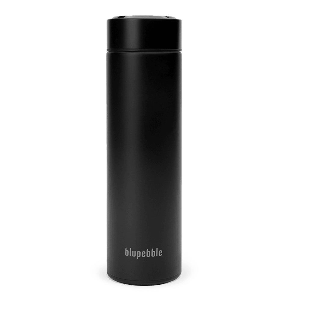A Photo Of Blupebble Smart Water Bottle with LED Temperature Display