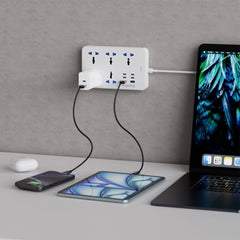 A Photo Of Blupebble 11-In-1 Universal Power Hub Surge Protector