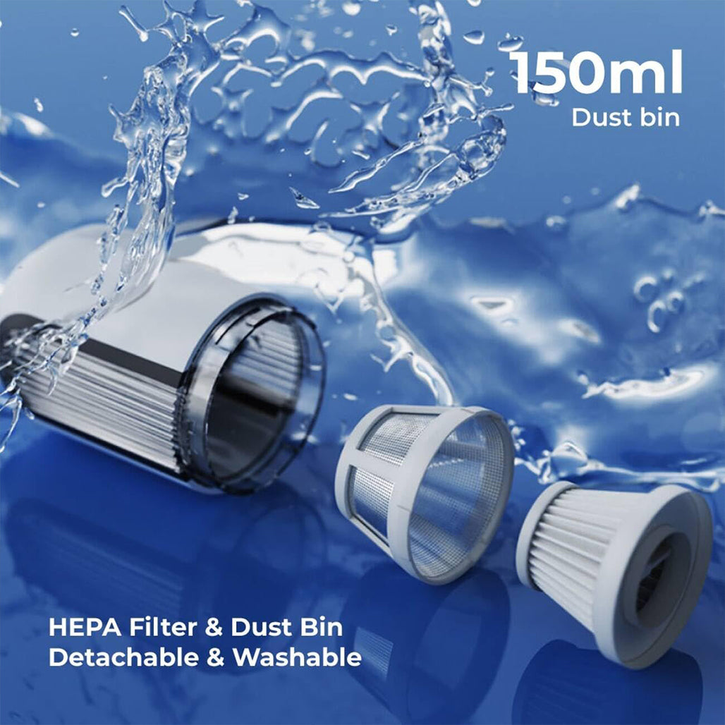 A Photo Of Blupebble V12H Cordless Handheld Portable Vacuum Cleaner