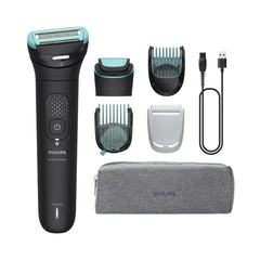 A Photo Of Philips Body Groomer 7000 Series - 2D flex head and dual trim-shave system | BG7470/15