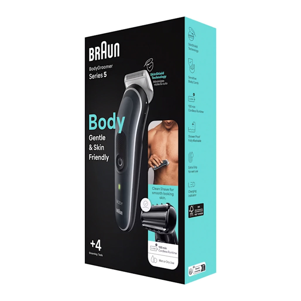 A Photo Of Braun Body Groomer BG5360 Full Body Trimmer for Men