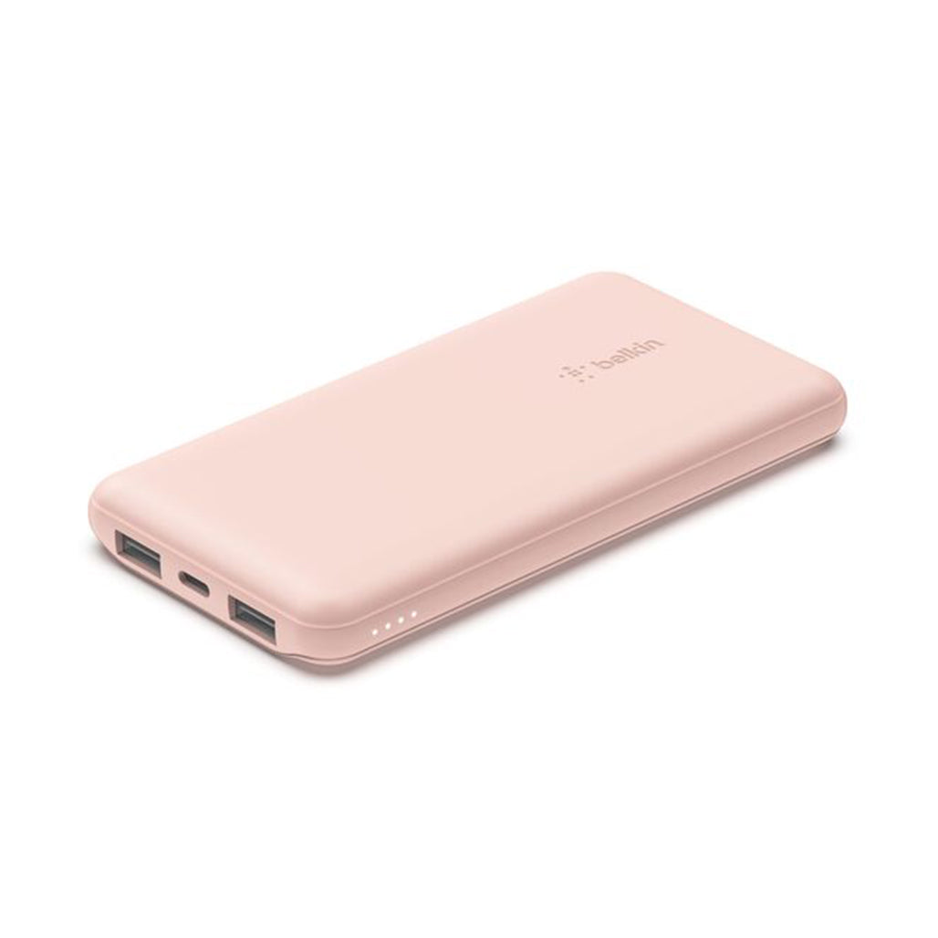 A Photo Of Belkin BoostCharge 10K Power Bank with USB-C & Dual USB-A Ports – Fast Charging, 10,000mAh Capacity