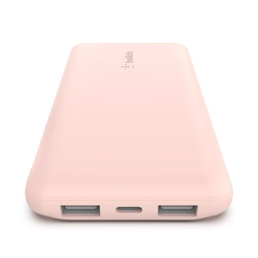 A Photo Of Belkin BoostCharge 10K Power Bank with USB-C & Dual USB-A Ports – Fast Charging, 10,000mAh Capacity
