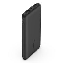 Belkin BoostCharge 10K Power Bank with USB-C & Dual USB-A Ports – Fast Charging, 10,000mAh Capacity