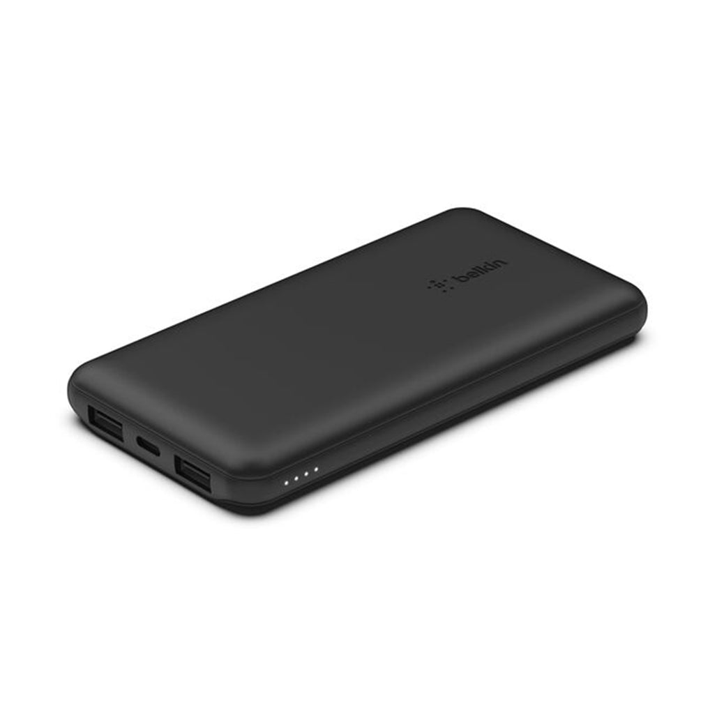 A Photo Of Belkin BoostCharge 10K Power Bank with USB-C & Dual USB-A Ports – Fast Charging, 10,000mAh Capacity