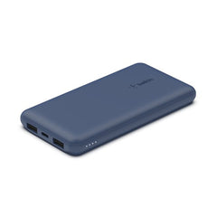 A Photo Of Belkin BoostCharge 10K Power Bank with USB-C & Dual USB-A Ports – Fast Charging, 10,000mAh Capacity